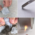 Cinta adhesiva de sellado impermeable de papel de aluminio butílico